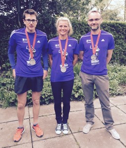 RRR London Marathon Finishers 2015