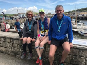 Jurassic Coast 10k and HM 2017