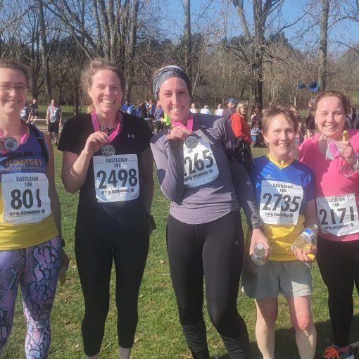 Romsey Road Runners at the Eastleigh 10k 2022