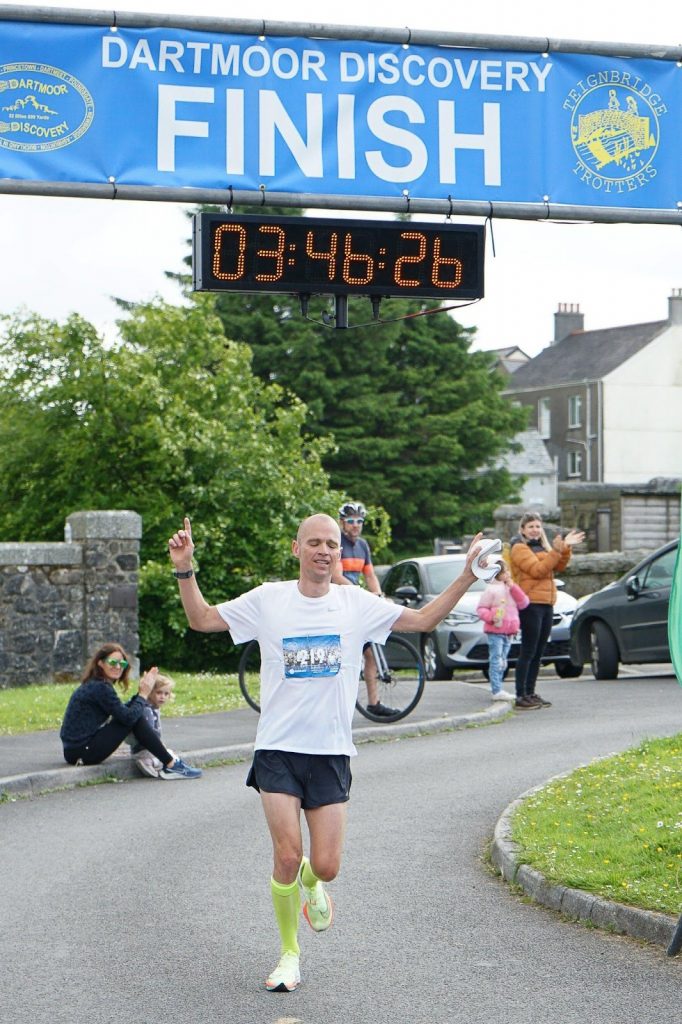 Ryan Snell winning the Dartmoor Discovery 2022