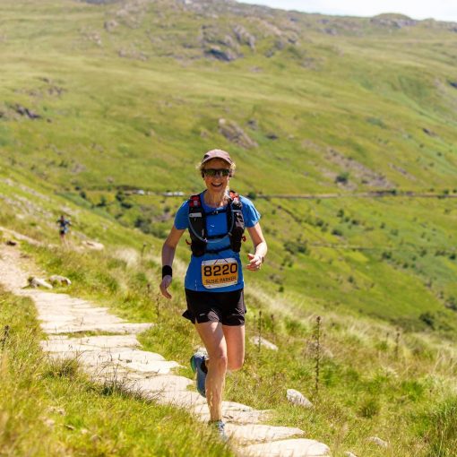 Susie Parker at the Snowdonia Trail Marathon